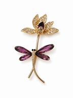 Dragonfly Bloom Broş-BRS3215