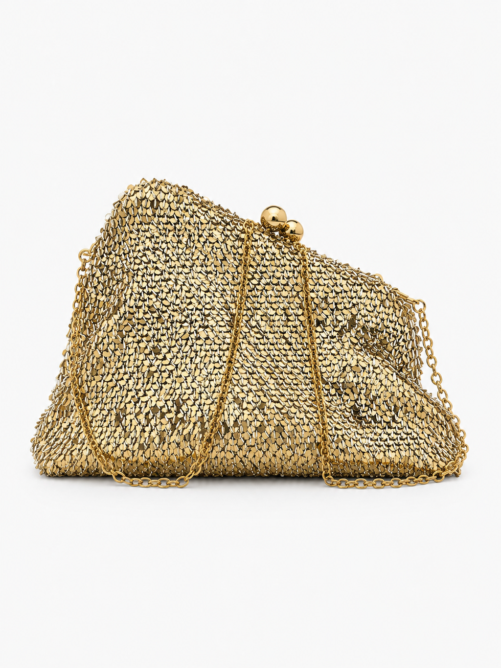 ORNALACE Lumière Gold Clutch