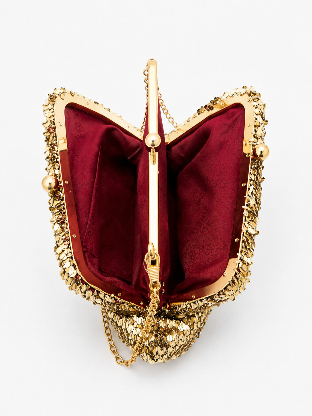 ORNALACE Lumière Gold Clutch