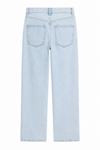 Botanik Nakışlı Straight Jean 3865