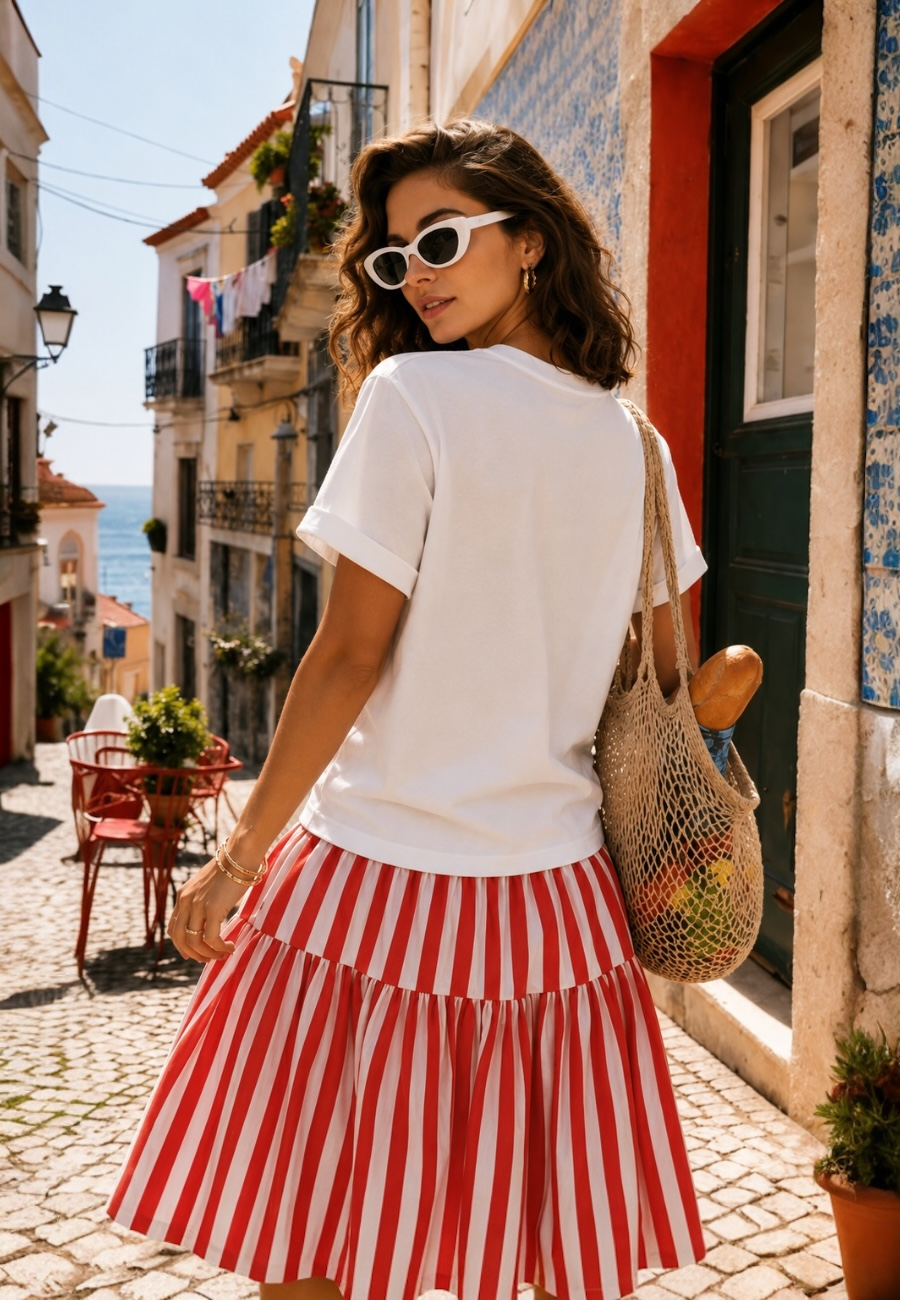 Natural Preferences Baskılı Oversize Tişört