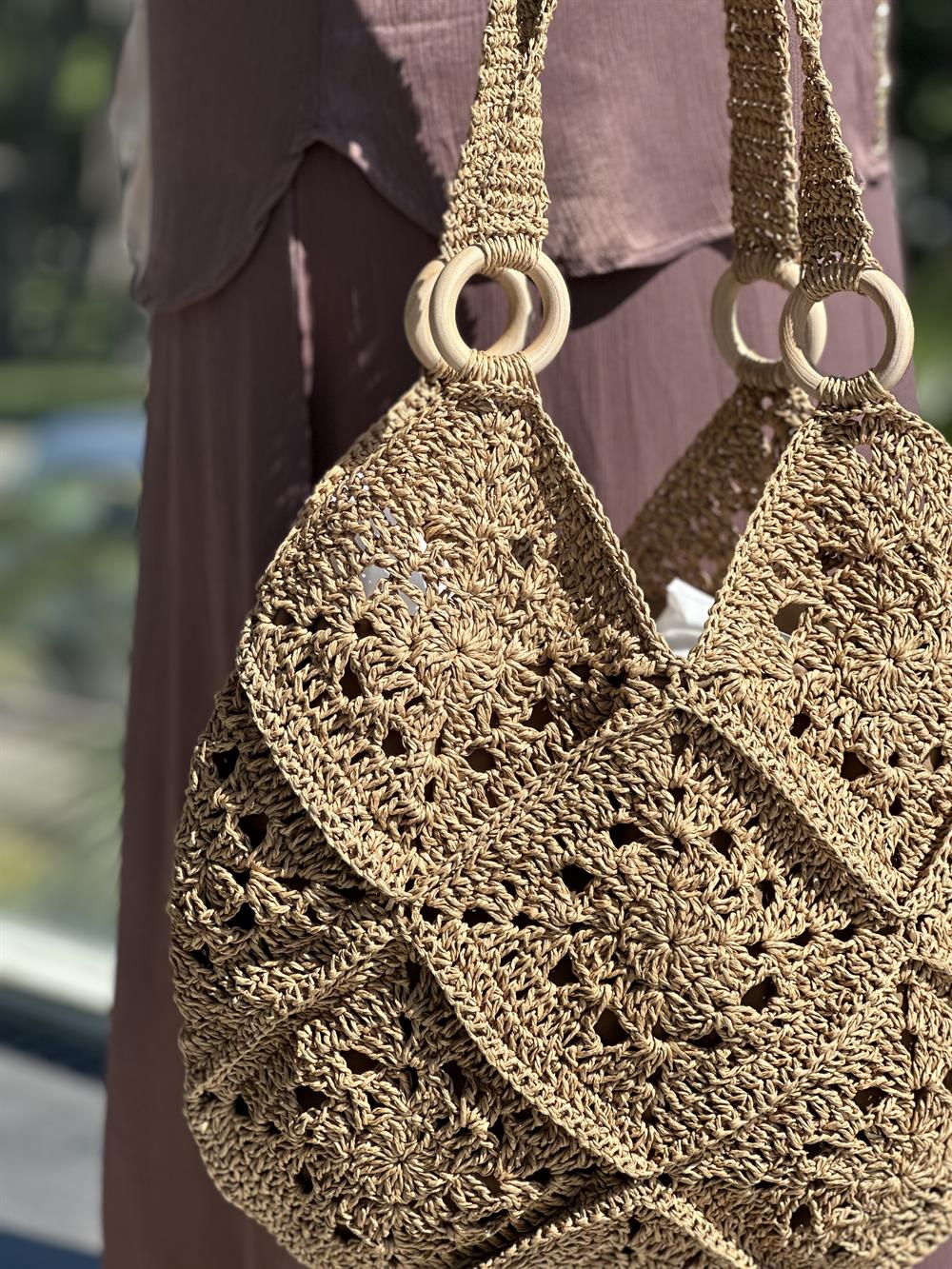 Dhermi Hand-Knitted Summer Bag