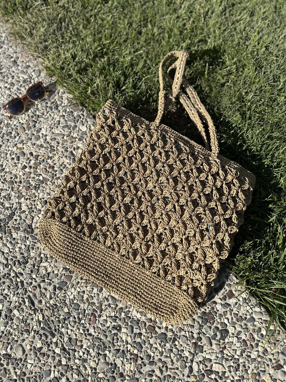 Marbella Hand-Knitted Summer Bag