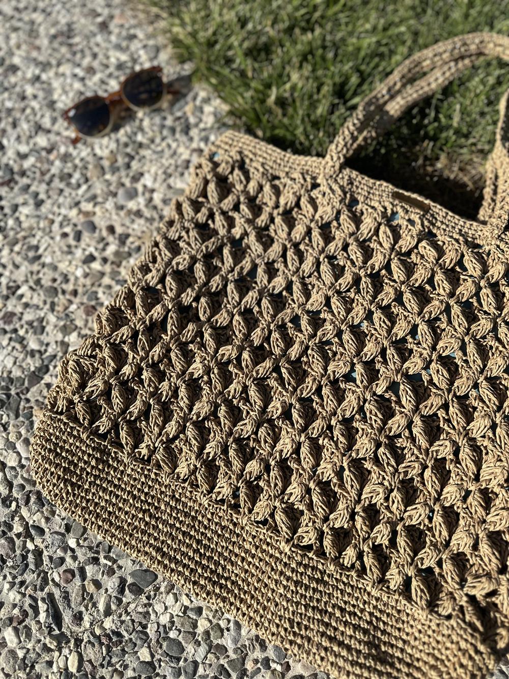 Marbella Hand-Knitted Summer Bag