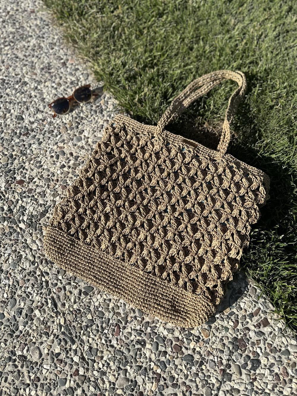 Marbella Hand-Knitted Summer Bag