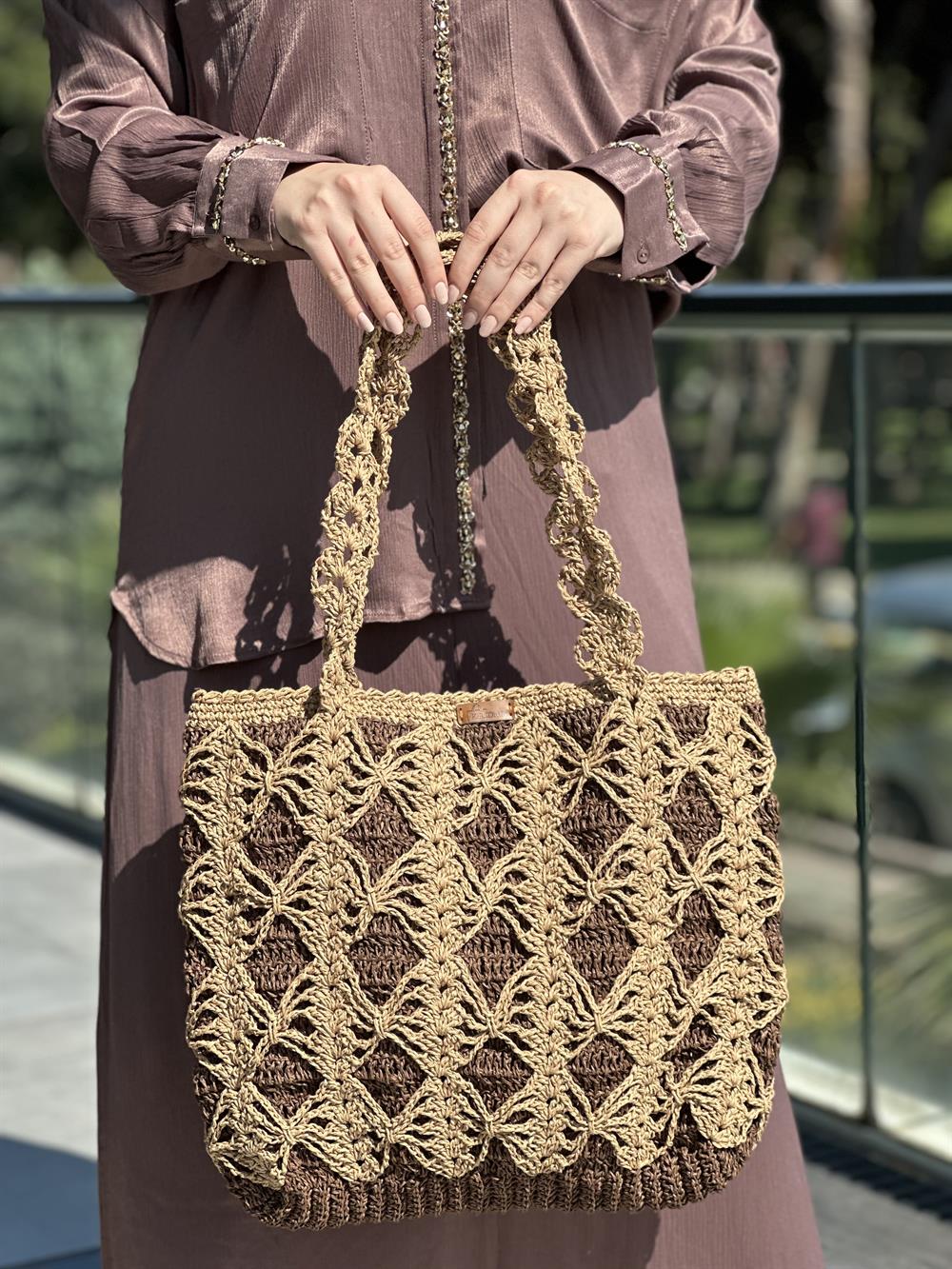 Sicilya Hand-Knitted Summer Bag